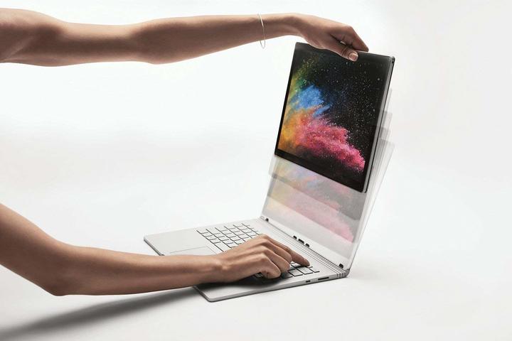 Produktbild Microsoft Surface Book 2 – 1TB – HNN-00004 (13.50", Intel Core i7-8650U, 16 GB, 1000 GB, DE)