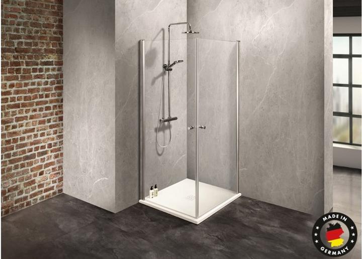 Dusbad Shower cubicle/ shower enclosure Vital 2 swing door/ corner shower (80 cm, 80 cm, 202.50 cm)