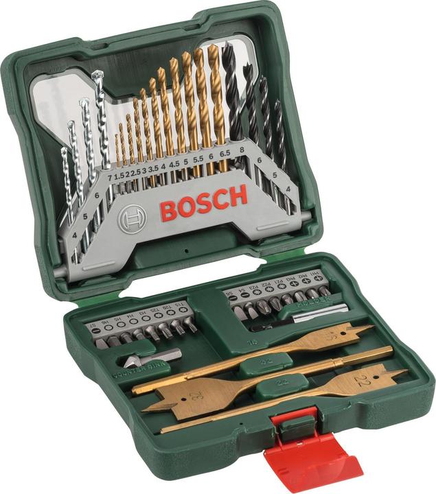 Bosch Zubehör X-Line TiN-coated set, 40 pcs. (1.5 mm, 2 mm, 2.5 mm, 3 mm, 3.5 mm, 4 mm, 10.5 mm, 11 mm, 16 mm, 22 mm, 32 mm, 7.5 mm, 8 mm, 8.5 mm, 9 mm, 9.5 mm, 10 mm, 4.5 mm, 5 mm, 5.5 mm, 6 mm, 6.5 mm, 7 mm)