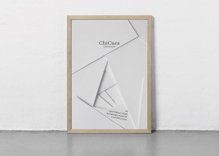 Actual product image ChiCura Wooden Frame - Acrylic (A3)
