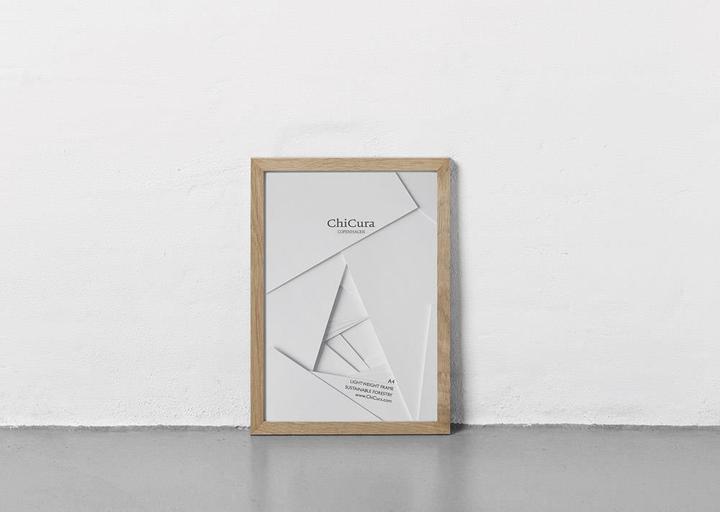 Actual product image ChiCura Holzrahmen - Acryl (A4)