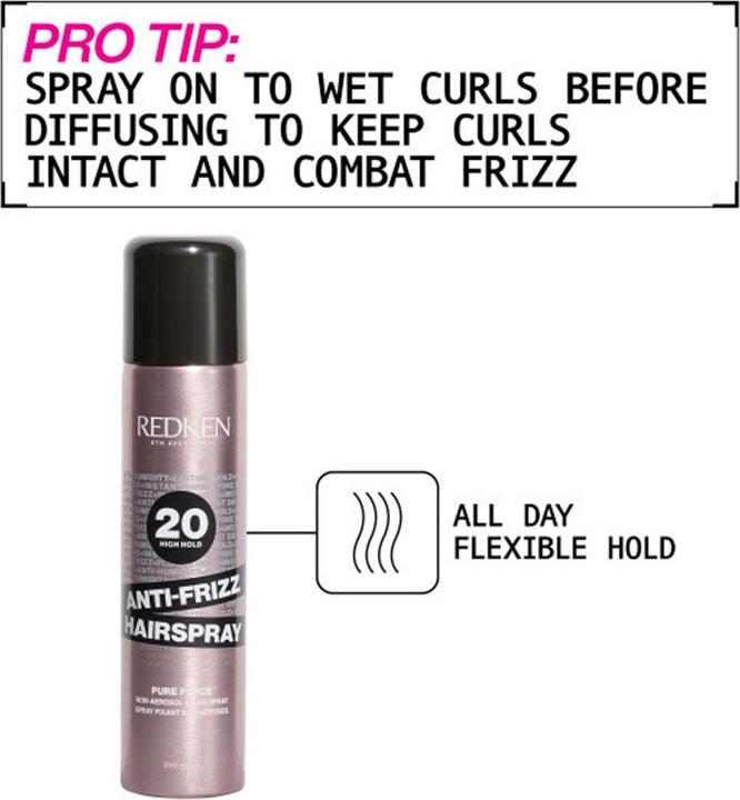 Actual product image Redken Anti-Frizz Hairspray (250 ml)