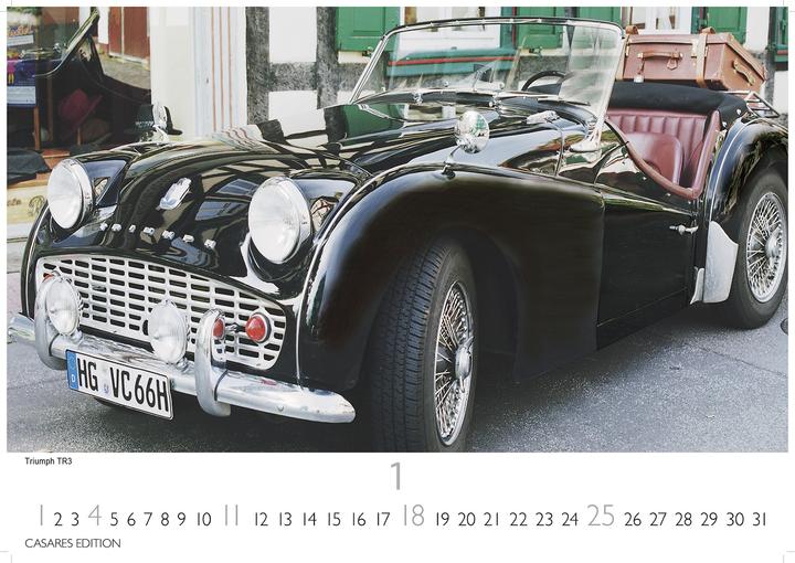 Produktbild British Classic Cars 2026 S 24x35cm