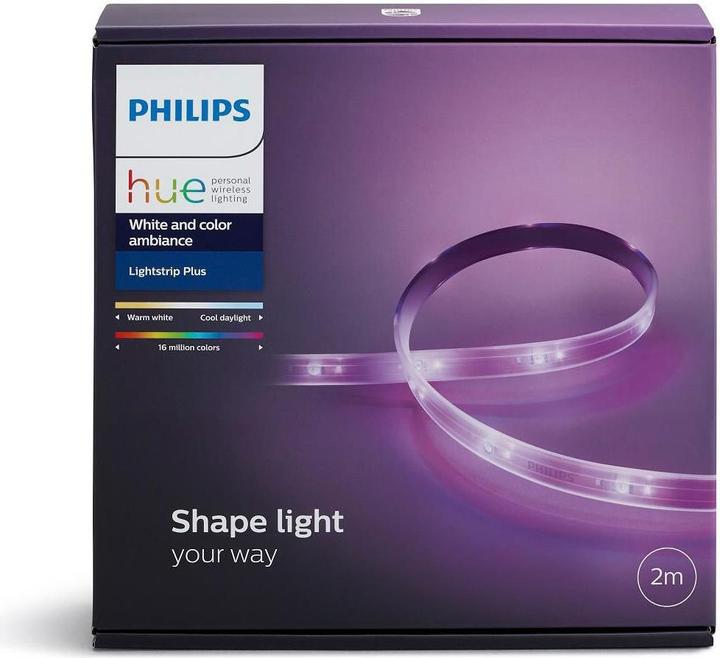Produktbild Philips Hue Lightstrips Basis (RGBW, 200 cm, Indoor)