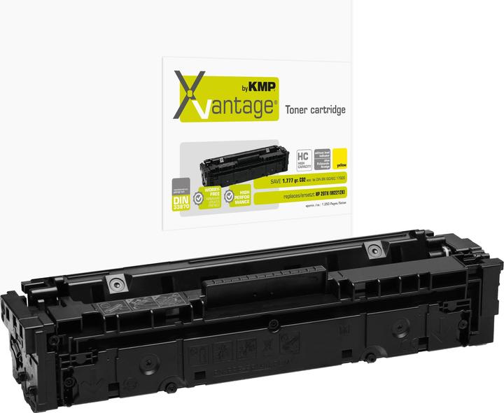 Image du produit KMP XVantage Toner HP207X (W2212X) 2450 pages yellow remanufactured