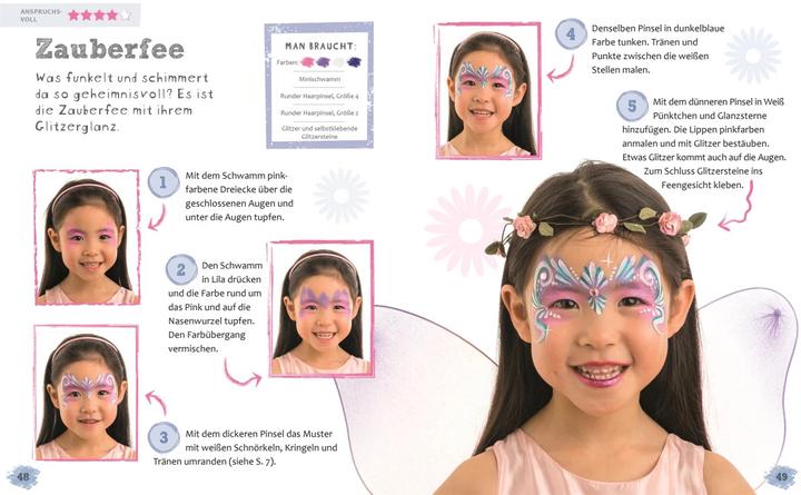 Actual product image Kinderschminken leicht gemacht (German, Michael Wicks, Karen Harvey, 2017)
