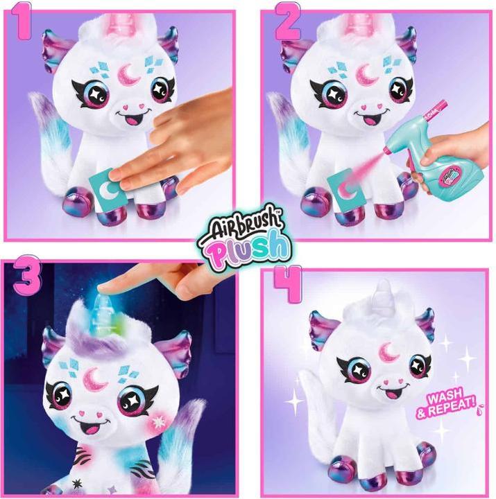 Actual product image Canal Toys Plush Cosmic Unicorn (36 cm)