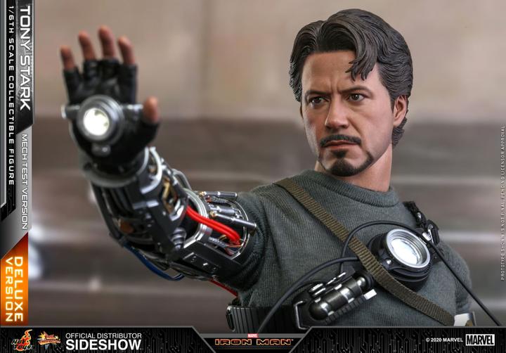 Produktbild Hot Toys Iron Man "Tony Stark - Mech Test - DLX Version" 1/6 Movie Masterpiece Actionfigur