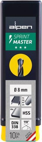 Actual product image Alpen Twist drill (1 millimetre)