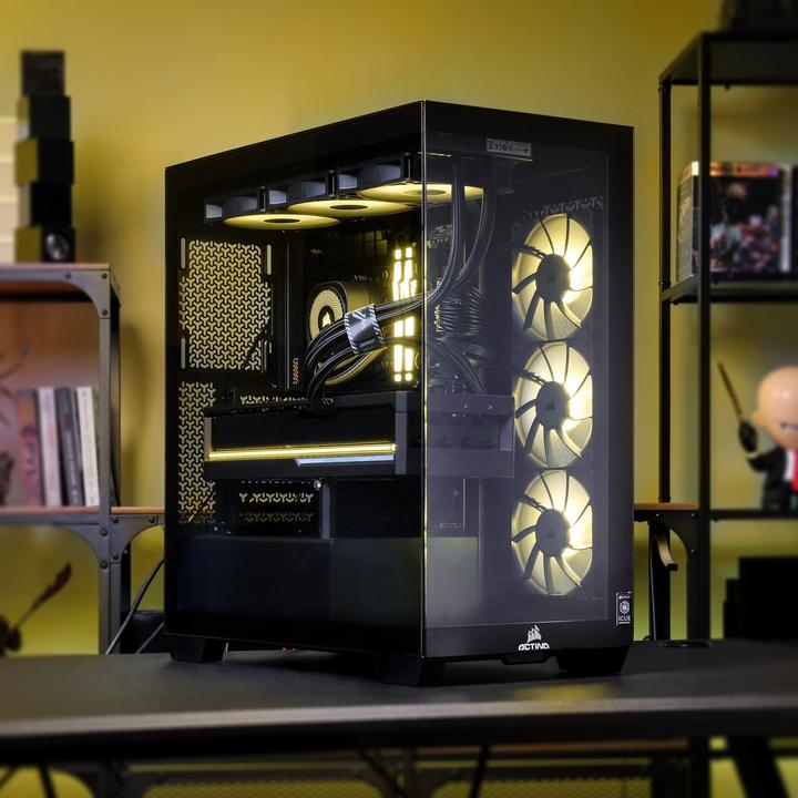 Produktbild Actina . Gaming GameOn (AMD Ryzen 7 9800X3D, 32 GB, 2000 GB, AMD Radeon Graphics)