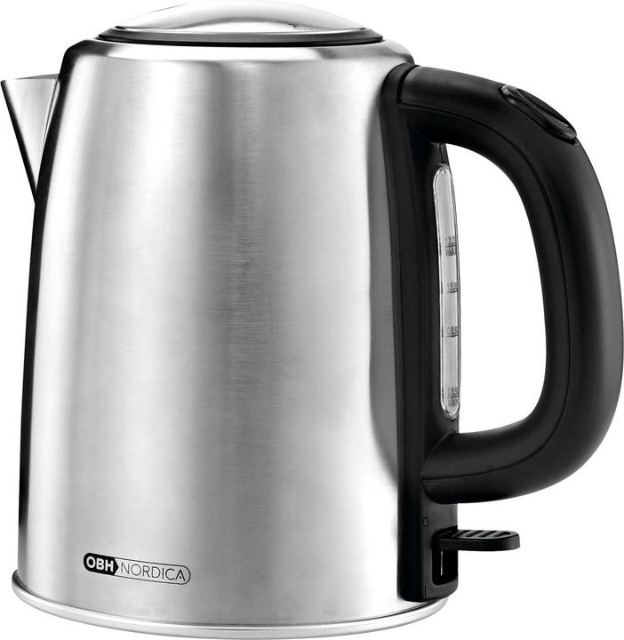 OBH Nordica Inox Steel 6461 - Kedel - 1,2 litre - 2,2 kW - stål (1.20 l)