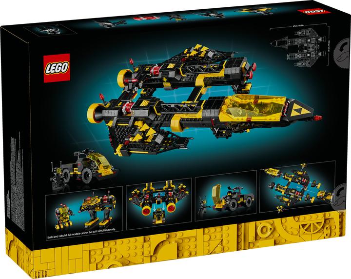 Produktbild LEGO Blacktron Renegade (10355, LEGO Icons, LEGO Seltene Sets)