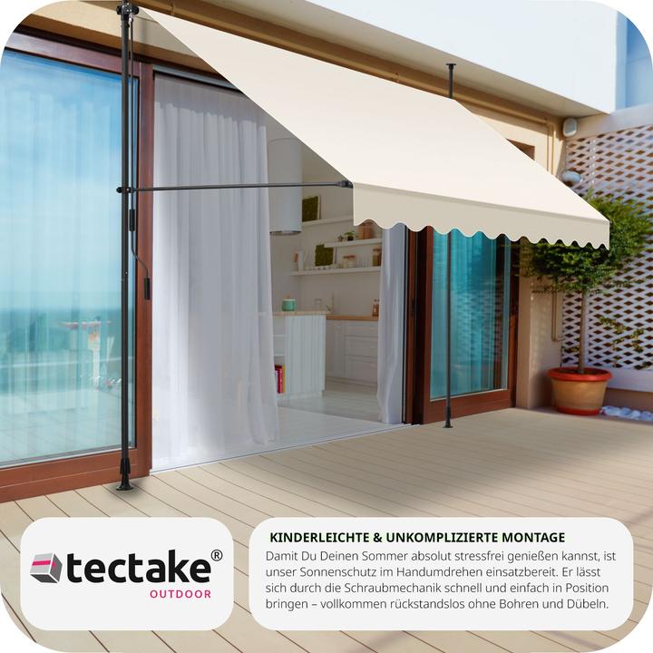Immagine prodotto tectake Tenda da sole a morsetto (3 m)