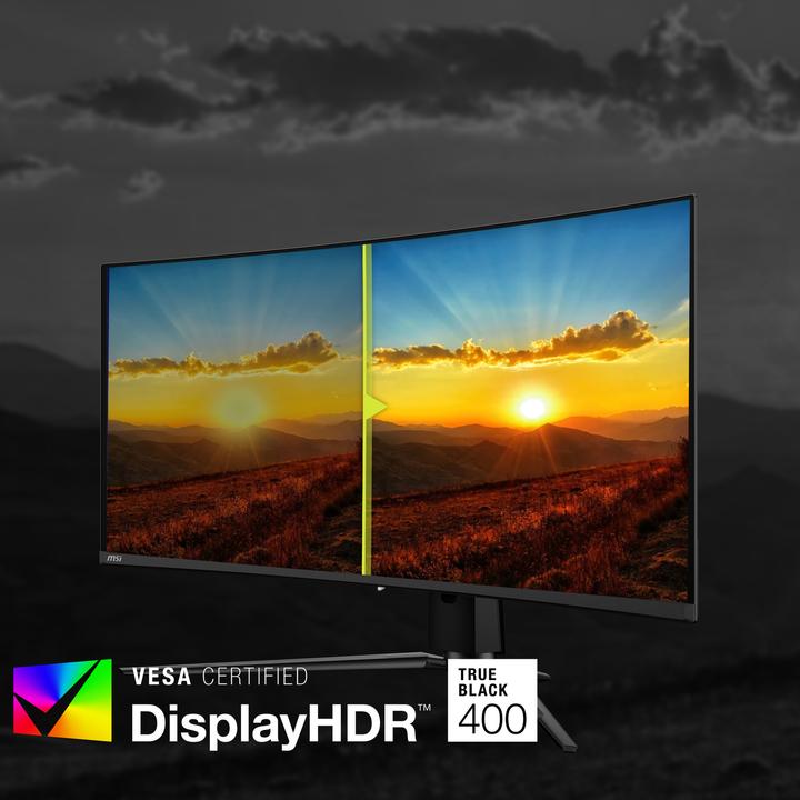 Actual product image MSI MAG 341CQPDE QD-OLED (3440 x 1440 pixels, 34")