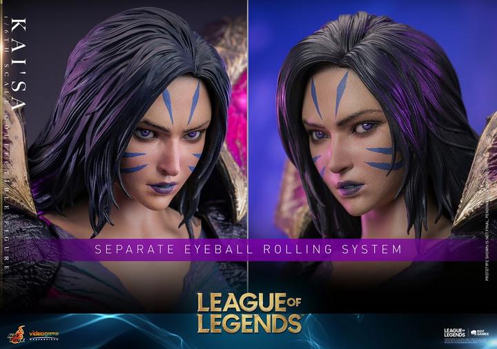 Actual product image Hot Toys League of Legends figurine Video Game Masterpiece 1/6 Kai'Sa 29 cm
