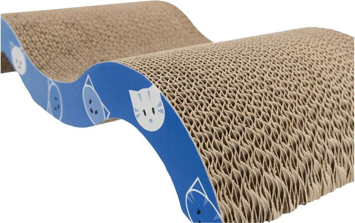 Actual product image Trixie Scratch wave Mimi (9 cm, Brown, Turquoise)