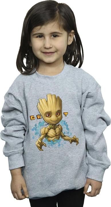 Immagine prodotto Guardians of the Galaxy Groot Flowers Felpa Ragazze (140, 146)