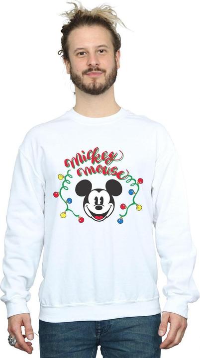 Image du produit Disney - Sweat MICKEY MOUSE CHRISTMAS LIGHT BULBS - Homme (S)