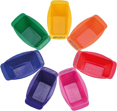 Comair Färbeschalenset Mini/Klein. Rainbow