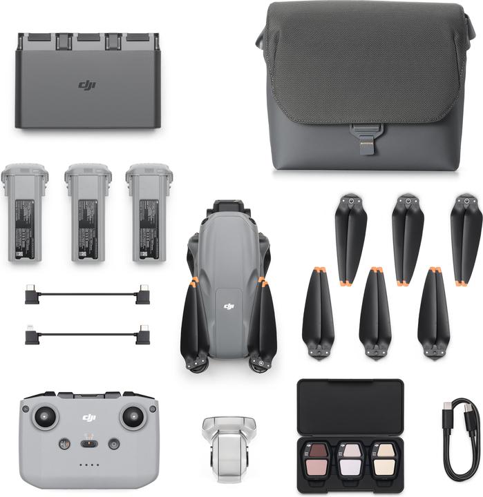Produktbild DJI Air 3s Fly More Combo RC-N3 (45 min, 724 g, 50 Mpx)