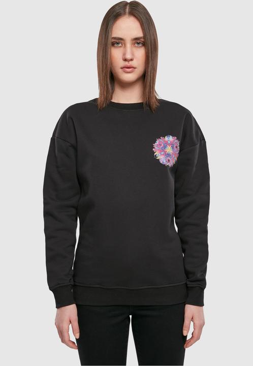 Actual product image Merchcode Ladies Psychadelic Mandala Crewneck (S)