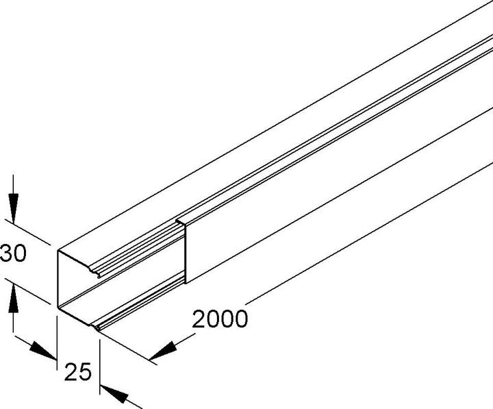 Actual product image Niedax LFK channel (200 cm)