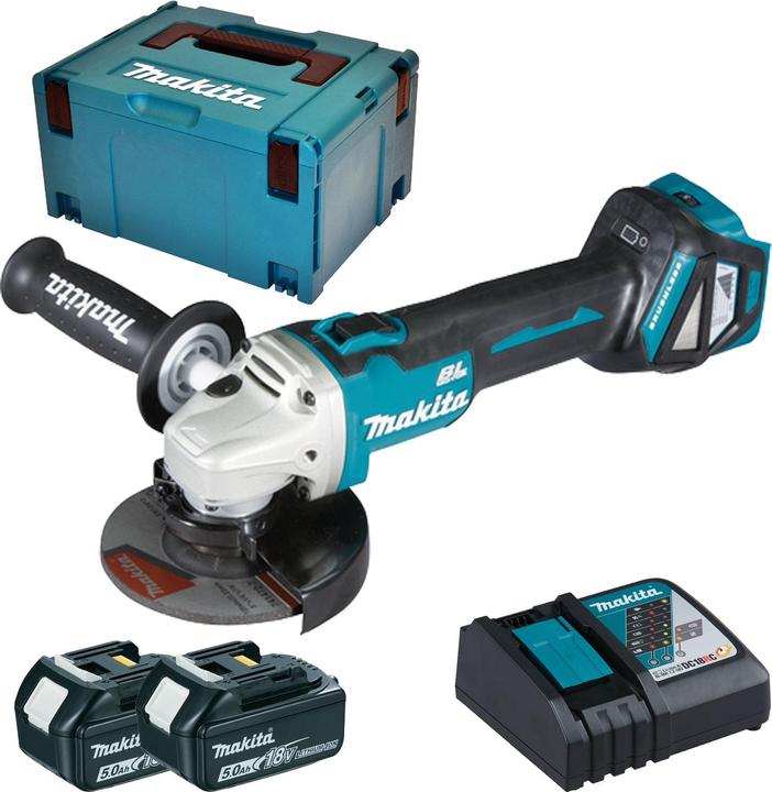 Actual product image Makita Cordless angle grinder (125 mm)