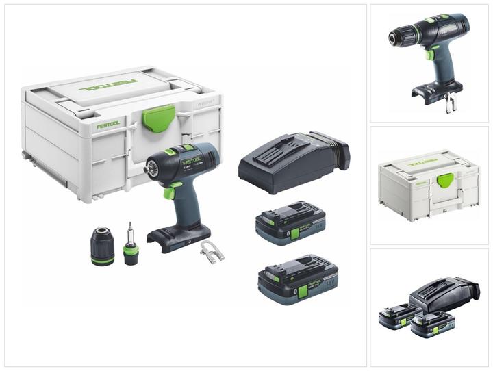 Actual product image Festool T 18+3 HPC 4.0 I-Plus (Rechargeable battery operated)