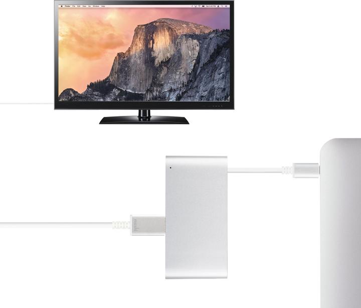 Immagine prodotto Moshi Adattatore video esterno (USB-C, HDMI, USB 3.0, 5.40 cm)