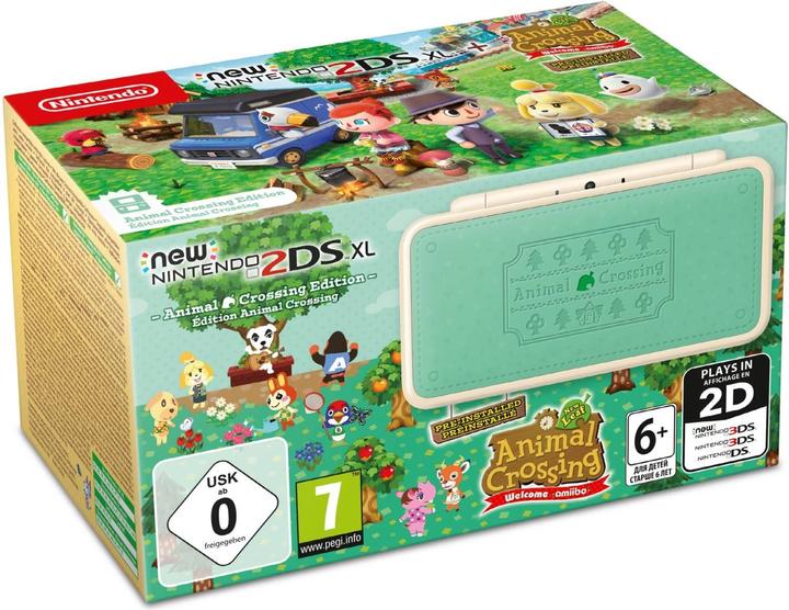 Actual product image Nintendo New 2DS XL + Animal Crossing: New Leaf