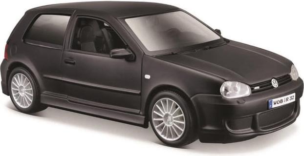 Actual product image Maisto Composite model Volkswagen Golf R32 Grana black