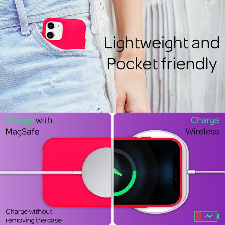 Produktbild Nalia Liquid Silikon Handyhülle (Apple iPhone 12)