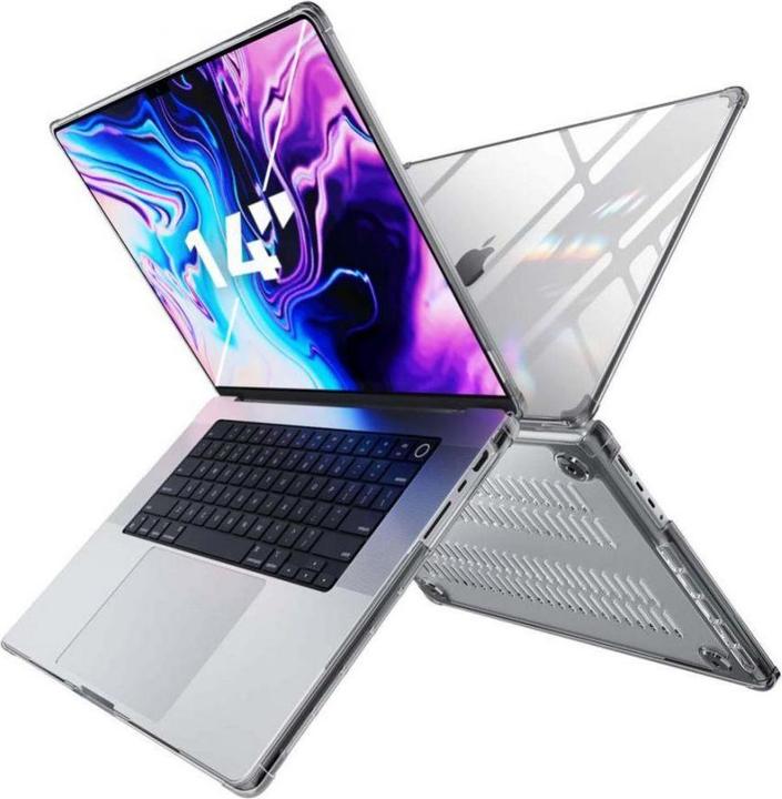 Actual product image Supcase Case UNICORN BEETLE CLEAR MACBOOK PRO 14 2021 Black (14.20", Apple)