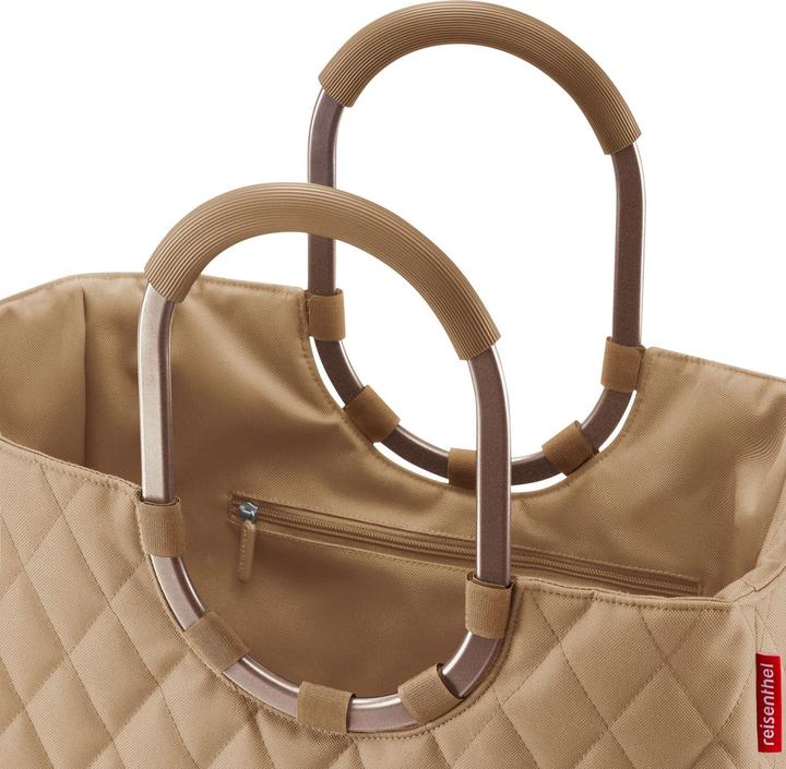 Actual product image reisenthel loopshopper L frame rhombus ginger