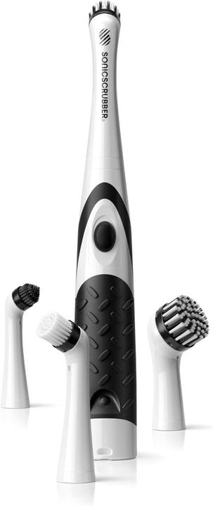 Produktbild Plutoos electric Sonic Scrubber -Kombipaket - Hochleistungsmotor - Inklusive 4 Bürstenköpfe - Ideal für alle (1 Stk.)