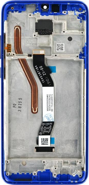 Actual product image OEM Display + frame for Redmi Note 8 Pro blue (Display)