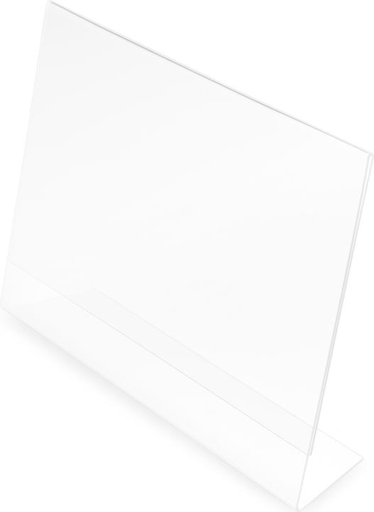 Actual product image Deflecto Classic Image Slanted Sign Holder, A7 landscape (A7)