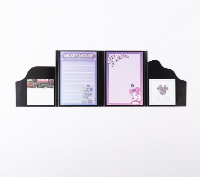 Actual product image Disney Store - China Town Pata Pata Memo (Neon Mickey Minnie) - Notebook