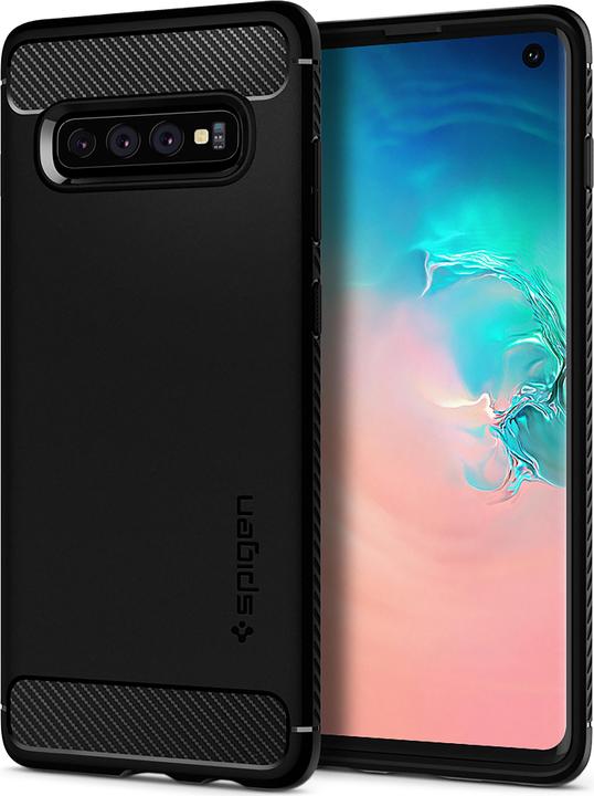 Actual product image Spigen rugged army (Samsung Galaxy S10)