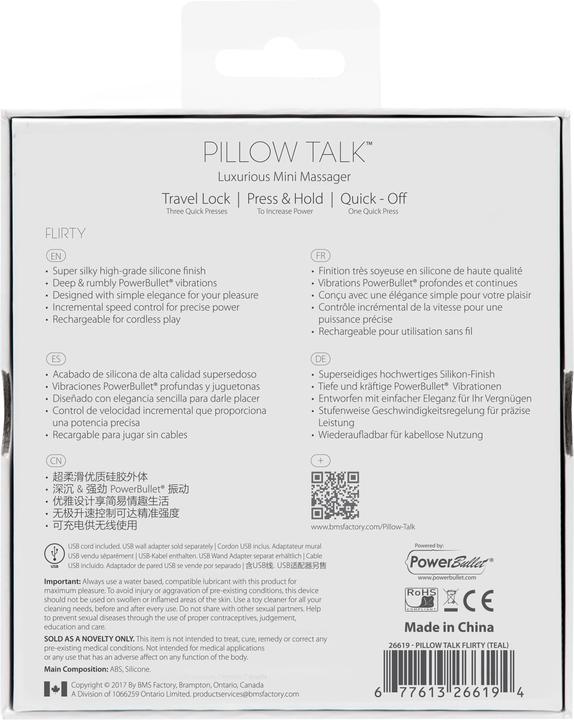 Actual product image Pillow Talk Flirty