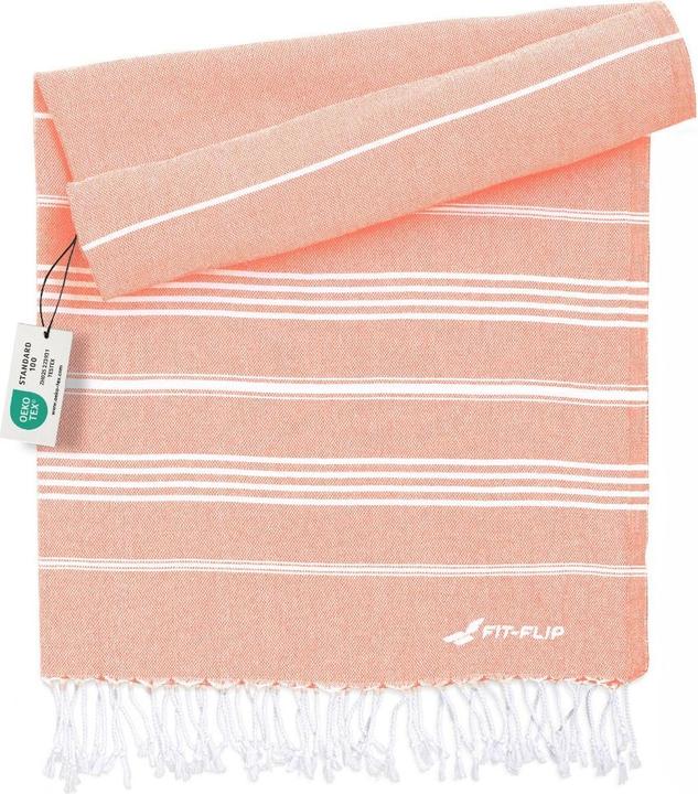 Image du produit Fit-Flip Hamamtuch Baumwolle Recycelt 100x200cm (100 x 200 cm)