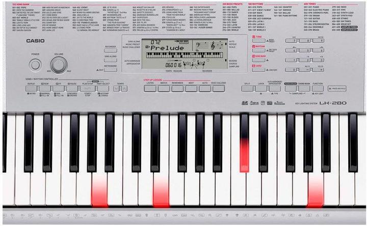 Actual product image Casio Lk-280 (61 Keys)