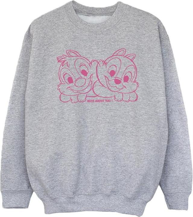 Image du produit Disney - Sweat CHIP 'N' DALE NUTS ABOUT YOU - Fille (140, 146)