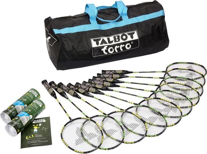 Produktbild Talbot Torro Badmintonschl„ger ELI Teen, schwarz/grn