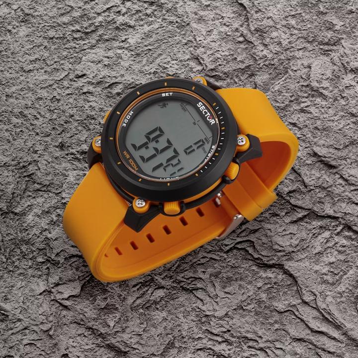 Immagine prodotto Sector R3251546001 EX-38 Orologio digitale da uomo 45mm 10ATM (Orologio digitale, 45 mm)