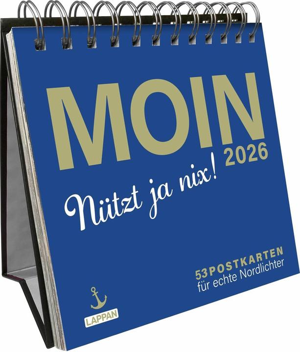 Produktbild MOIN Postkartenkalender 2026 (Harter Einband, Deutsch)