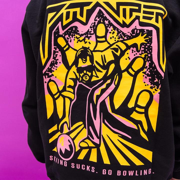 Actual product image Pit Viper Skiing Sucks Zip Hoodie (S)