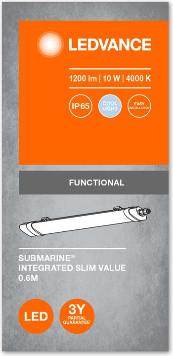 Produktbild Ledvance Submarine Integrated Slim Value (900 lm)