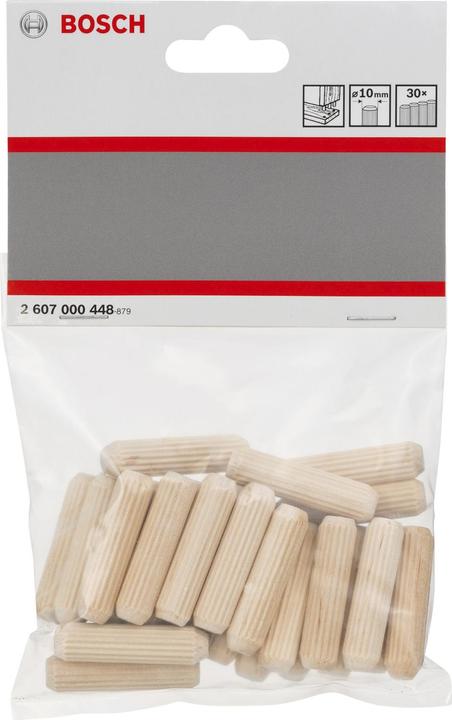 Image du produit Bosch Professional Zubehör Chevilles en bois (30 pcs)