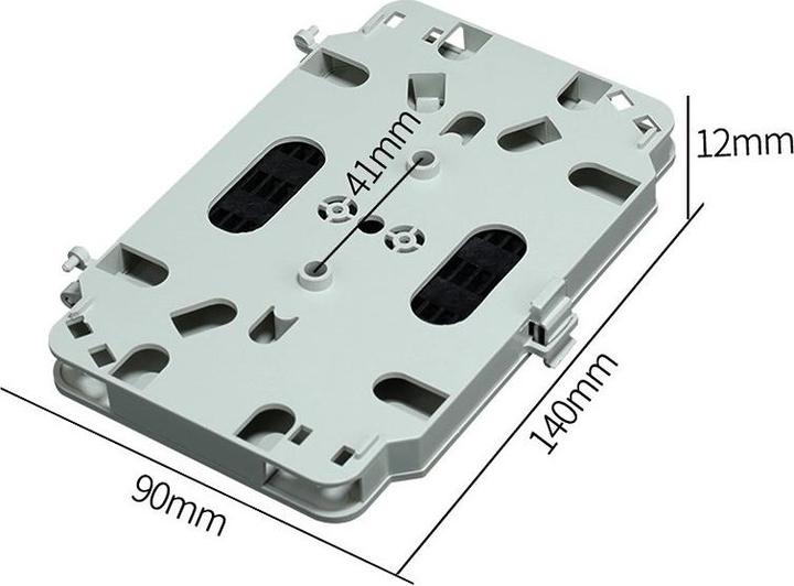 Actual product image Extralink 24 Core Fibre Optic Splice Tray Single Hole